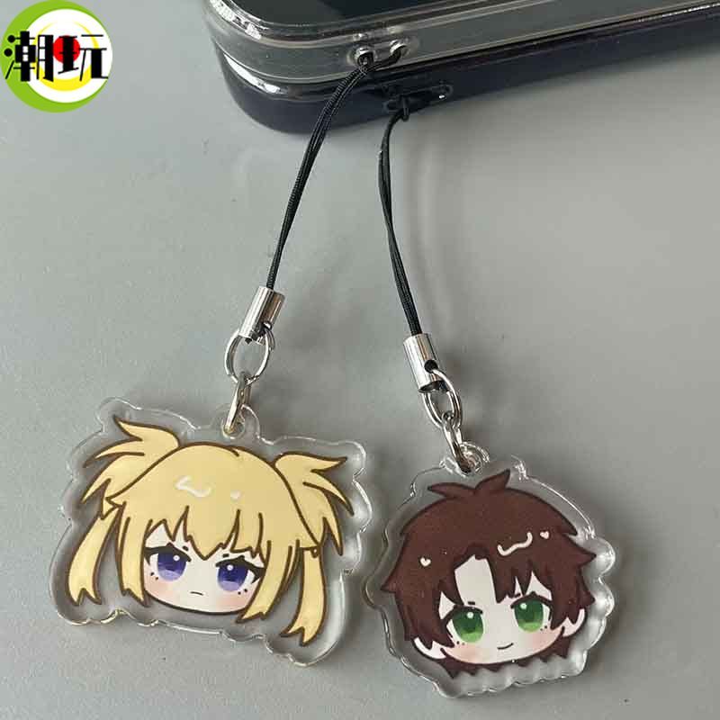 潮玩💦守護甜心周邊 動漫周邊 守護甜心手機掛繩日奈森亞夢手機掛飾學生書包亞克力漫展無料裝飾生日禮物 交換禮物