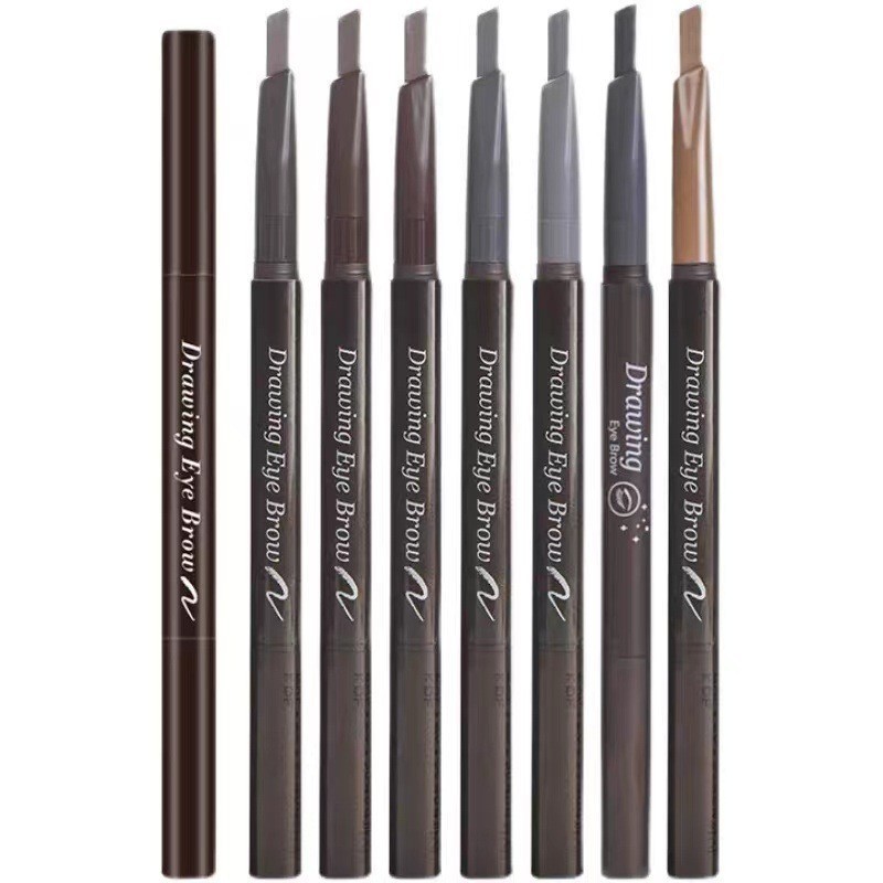 【雙頭眉筆🔥】【買5送1】韓國 Etude House 愛麗小屋眉筆 素描高手 防水防汗不暈染帶眉刷 雙頭旋轉眉筆