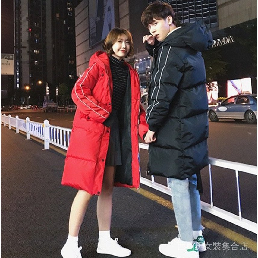 【ASDF】臺灣出貨 免運 羽絨棉服男 冬季長款男式加厚羽絨棉服韓版網紅青年情侶學生加厚百搭保暖棉衣 3DPT