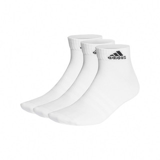 adidas 休閒襪 T SPW ANK 襪子 白 短筒 短襪 愛迪達 3雙入 [ACS] HT3468