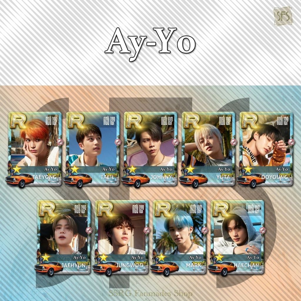 ⭐韓國代購正版⭐Nct127小卡nct127專輯遊戲卡卡劃哥組原創小卡nct127小卡【11月16日發完】