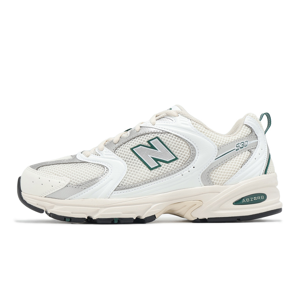 New Balance 復古休閒鞋 530 男鞋 女鞋 白 銀 綠 情侶鞋 NB [ACS] MR530SX-D