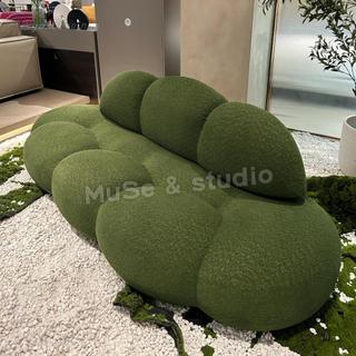 「MuSe studio」沙發 布藝沙發 北歐布藝沙發客廳現代簡約異形小戶型設計師創意個性三人雲朵沙發