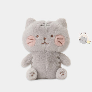 日本 HAPiNS Fuku Fuku Nyanko 腮紅系列吉祥物玩偶/ 鯖太 eslite誠品