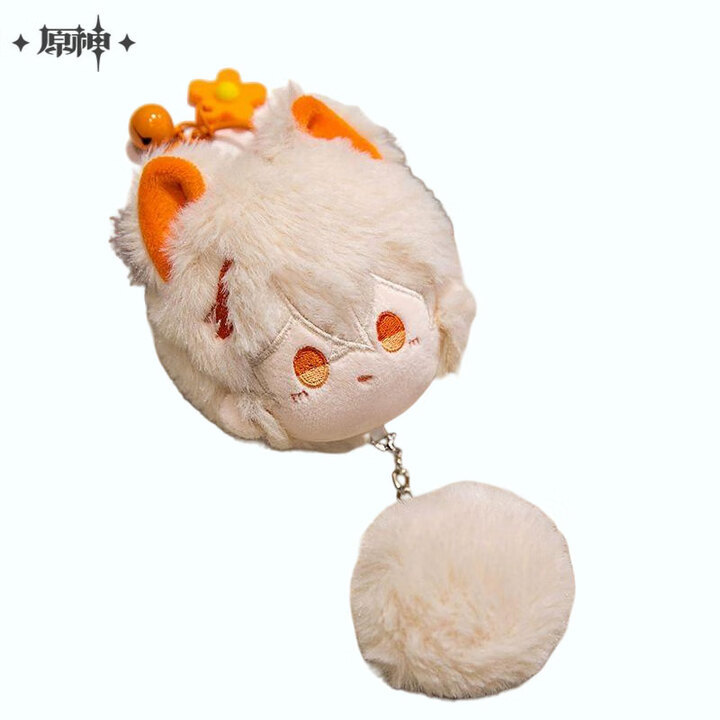 【11.12】原神米哈遊原神周邊芙寧娜鑰匙扣生日禮物毛絨棉花娃娃掛件楓原萬葉魈 楓原萬葉【棉花娃掛件】