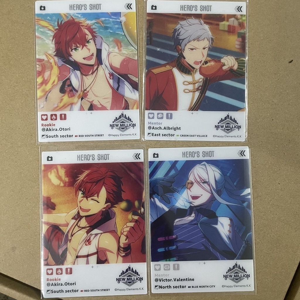 熱銷helios rising  heroes 收藏卡片透卡ins周邊