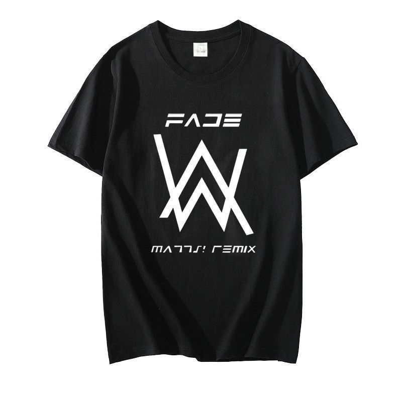 桃園出貨🔥艾倫沃克DJ短袖Alan Walker 同款美式T恤Faded電音男女質量好的夏