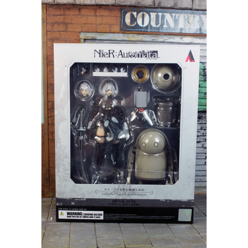 清倉【尼爾】清倉 PA BRING ARTS 機械紀元 2B 小姐姐機械 生命體 可動 人偶