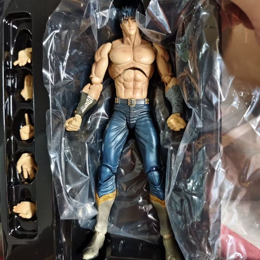 北斗神拳 拳志郎 健次郎 無想轉生Ver 手辦擺件玩具彩盒
