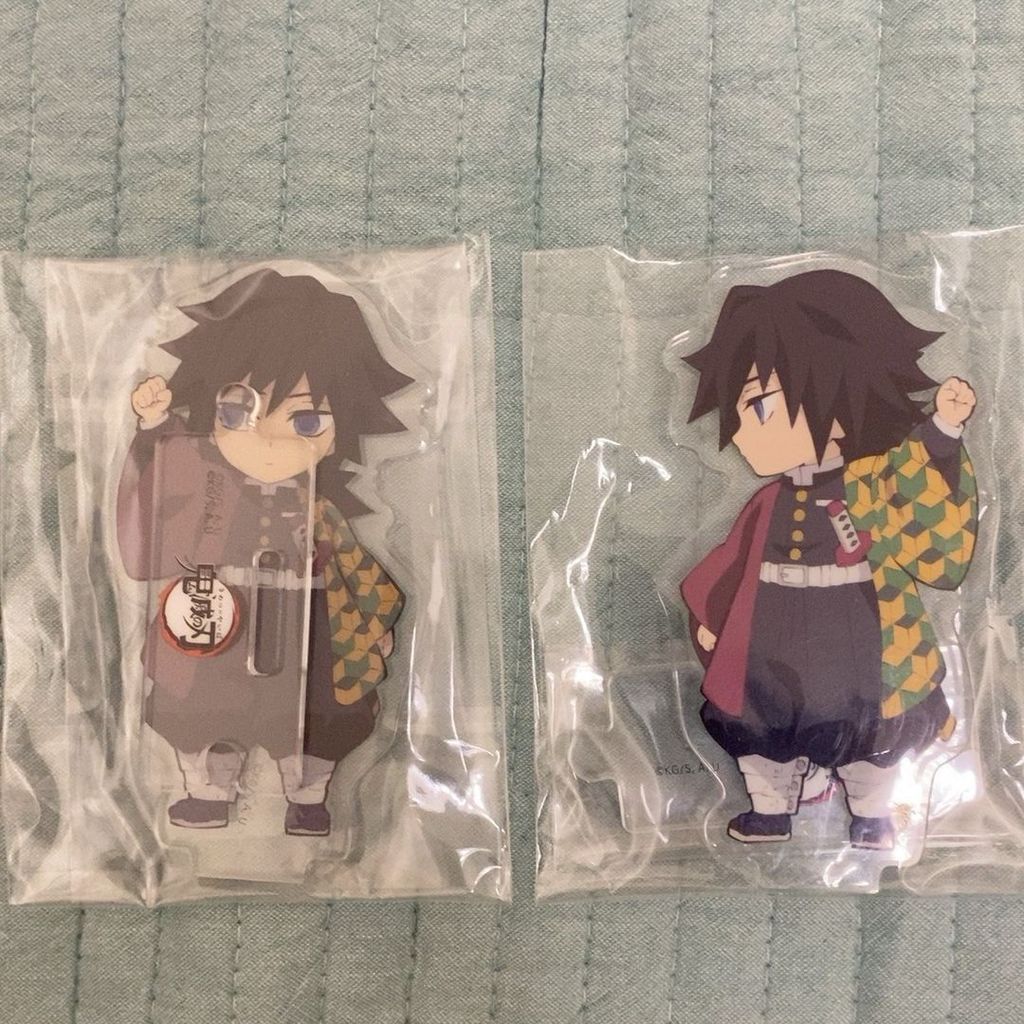 臺灣出貨🍒 富岡義勇 同人自製周邊富岡義勇舉手亞克力立牌擺件禮物穀子