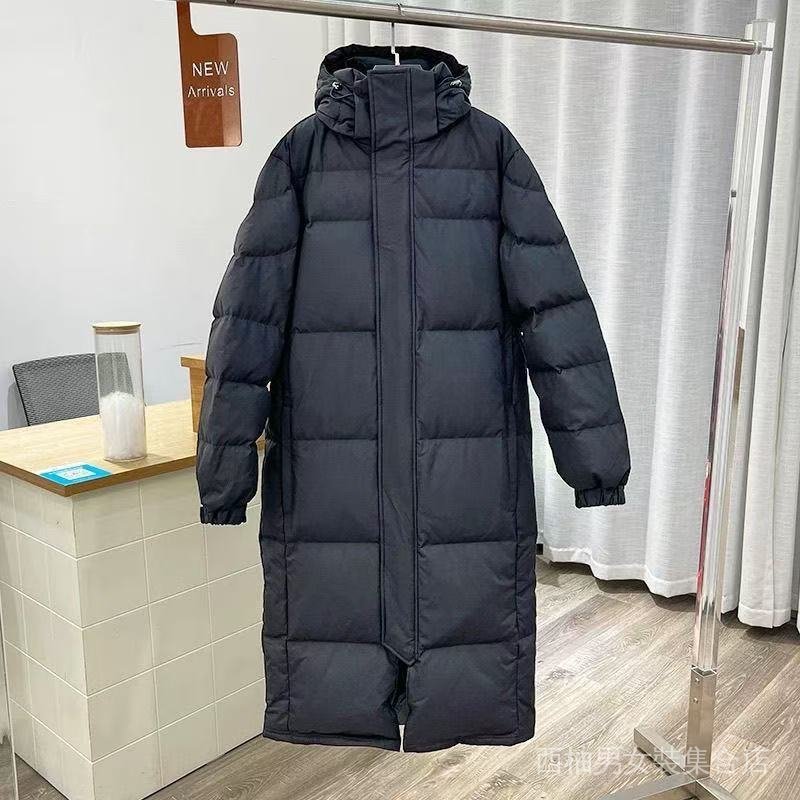 【ASDF】臺灣出貨 免運 羽絨棉服男 中戲長款男女式冬季情侶男女冬季羽絨服連帽加厚韓版青年校服外套 MUTT