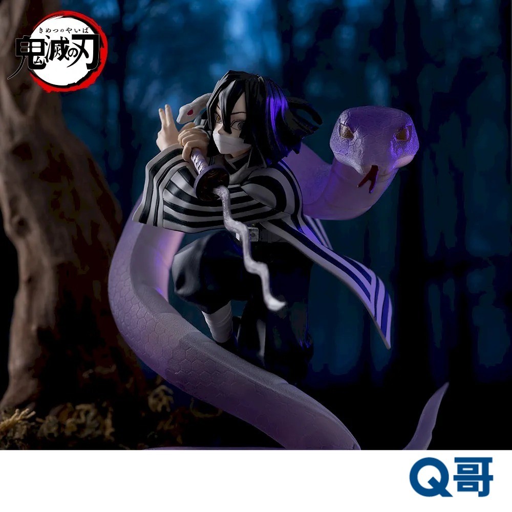 SEGA 代理版 鬼滅之刃柱稽古篇 XrossLink公仔 伊黒小芭內 再販 景品 公仔 模型 Q哥