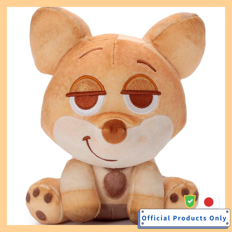 タカラトミーアーツ 迪士尼角色/小圓餅/毛絨玩具S/角色圓餅 (坐姿)/尼克·懷爾德