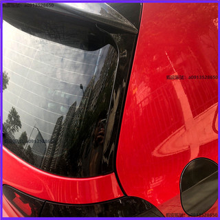 Golf 6側翼 尾翼 擾流板改裝 適用VW 福斯高爾夫六 高6 Golf MK6 GTI R GTD車尾窗戶改裝