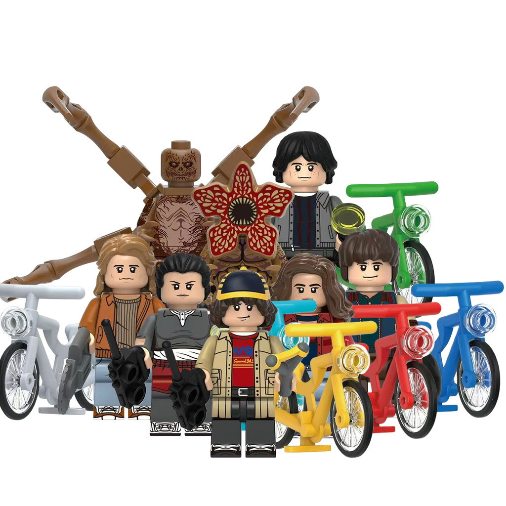 怪奇物語公仔 美劇怪奇物語 達斯汀 魔神 威克納 邁克 史蒂夫 十一 南茜 威爾 馬克斯 手辦模型 益智玩具