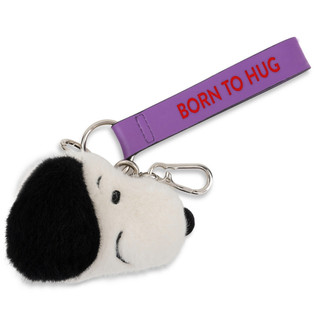 【BON TON TOYS X PEANUTS】Snoopy史努比環保毛絨揹包吊飾-奶油 8cm TAAZE讀冊生活網路書店