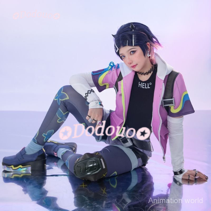 VALORANT Valorant丁香COS戒指Cosplay套裝傑峰鼠尾草套裝全套