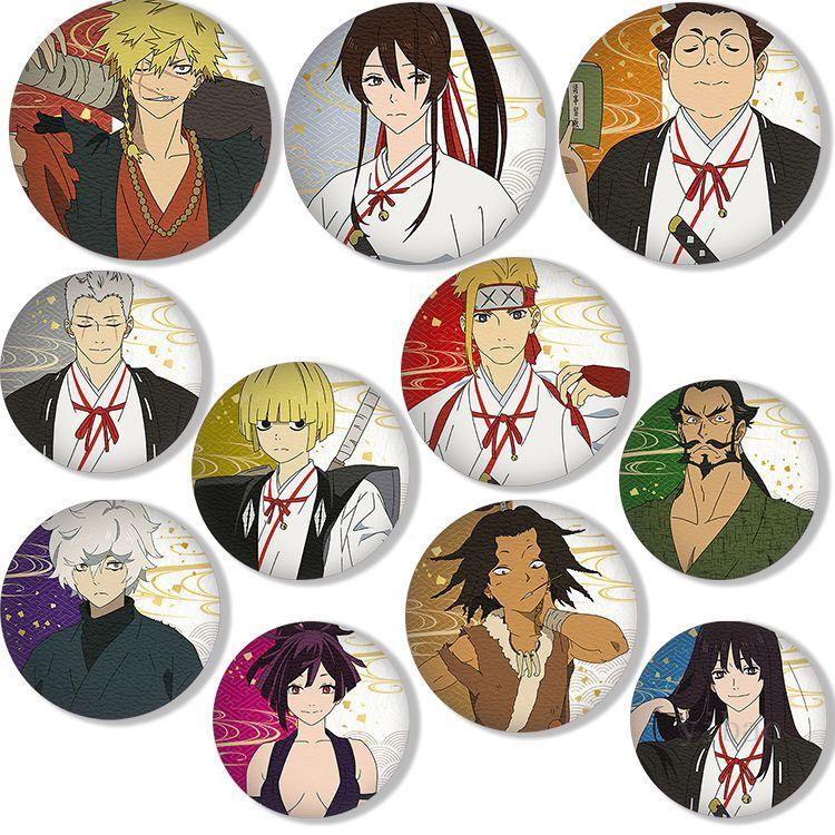 新品下殺價🌟動漫地獄樂胸針 動漫地獄樂周邊徽章馬口鐵掛件自制胸章58mm