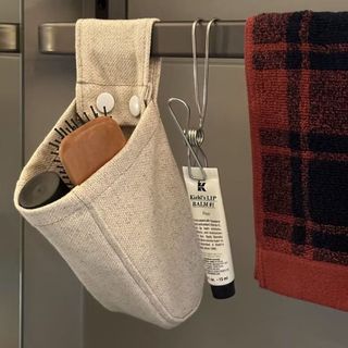 〖WOOLEE 物樂生活館〗收納袋 布袋 布藝掛袋 家用儲物掛袋 壁掛 懸掛收納袋 床邊儲物袋 椅子雜物掛 2026新款
