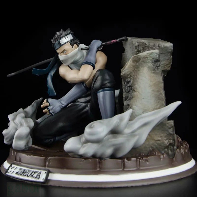 清倉 【火影忍者 再不斬】 忍刀 霧隱鬼人 桃地再不斬 雕像 盒裝 公仔 模型 擺件 人偶 20cm