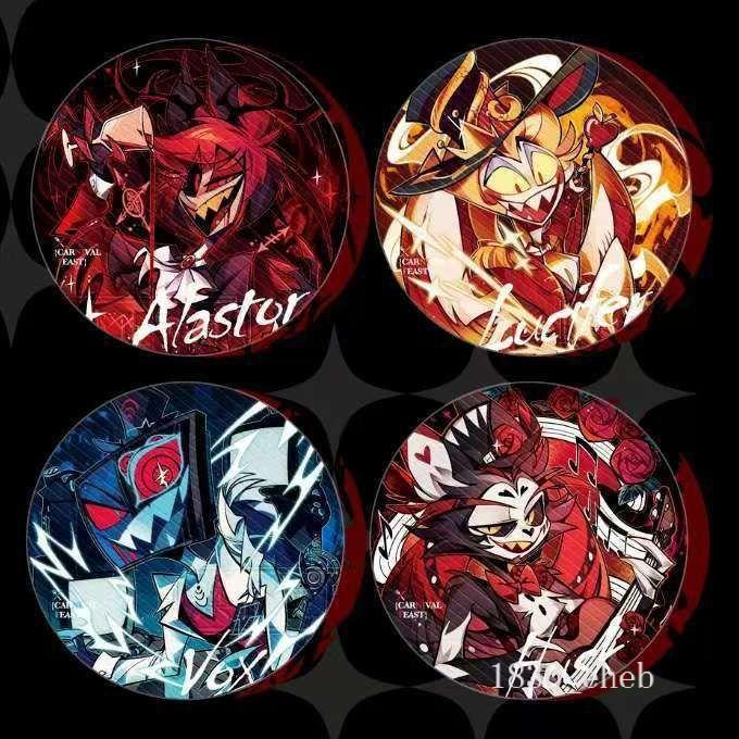 【現💜貨】客棧吧唧阿拉斯托路西法沃克斯哈斯克穀子二次徽章掛件悟空