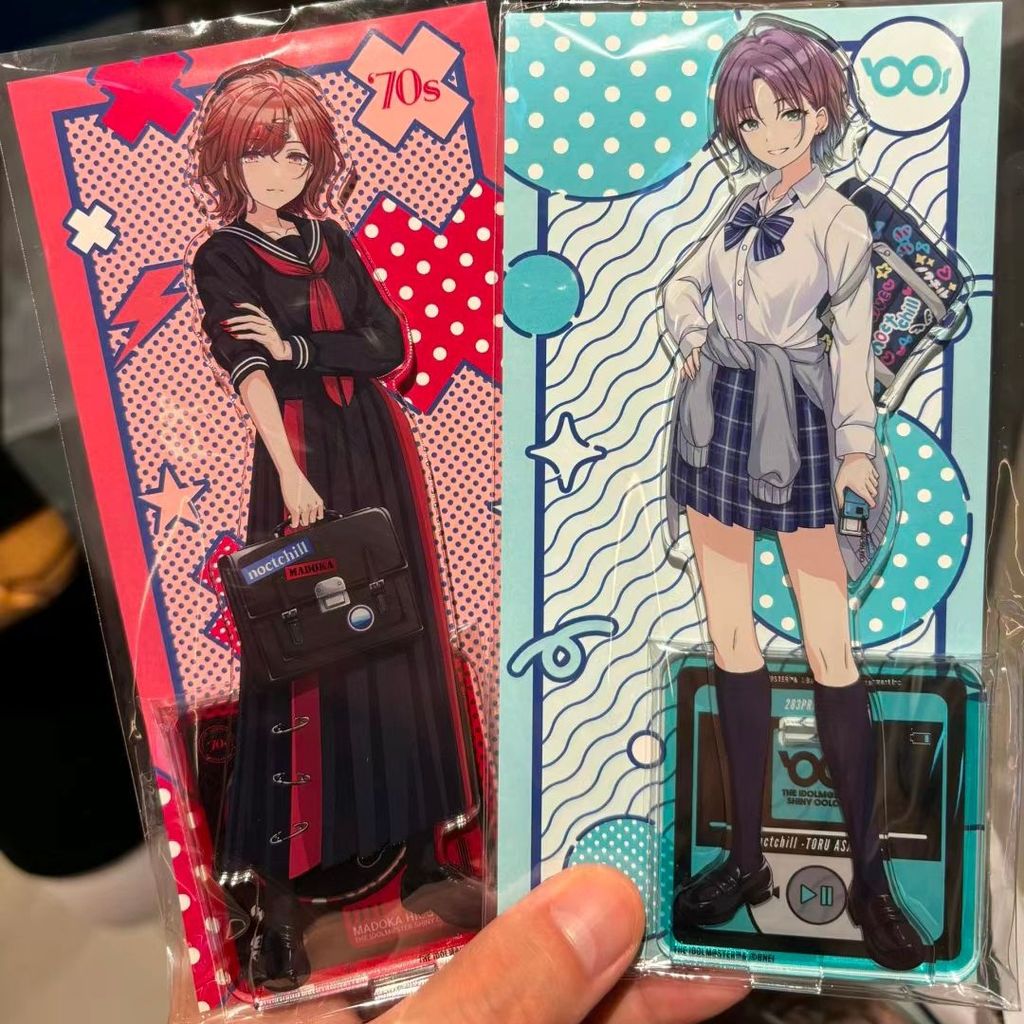 【潮玩精品擺件】小紅書同款偶像大師閃耀色彩立牌亞克力桌面擺件二次元高顏值禮物