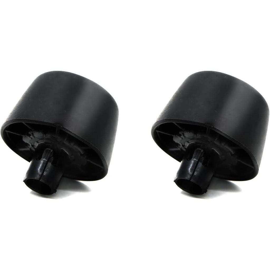 2PCS Jeep Hood Bumper Stops Rubber Bonnet Bumper Cushion for