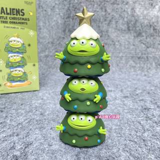 玩具總動員三眼仔聖誕樹手辦疊疊樂桌面擺件公仔潮玩盲盒聖誕禮物 uVXs