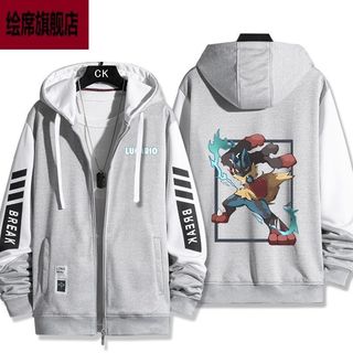 ✨【N1ne】多款 兒童長袖外套 路卡利歐動漫利歐路精靈寶可夢聯名小外套外套 連帽夾克秋冬衣服