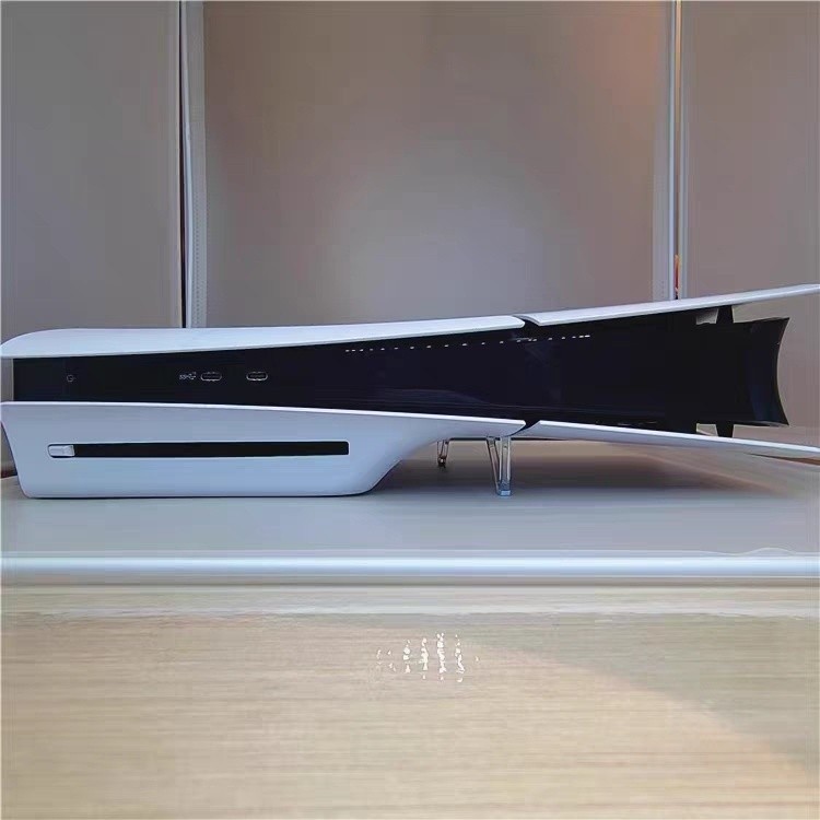 PS5支架 ps5底座 ps5 slim橫放支架,ps5 pro透明橫放小支架,ps5 slim支架