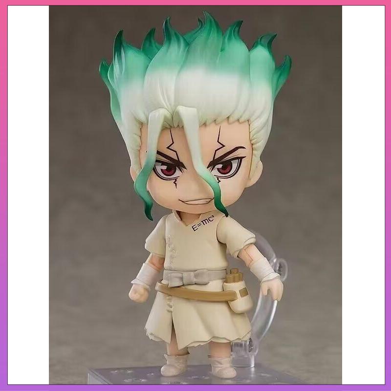 【臺灣熱賣免運🚚24H🔥】新石紀 石紀元 Q版1262# 石神千空 粘土 換臉可動 盒裝手辦 模型