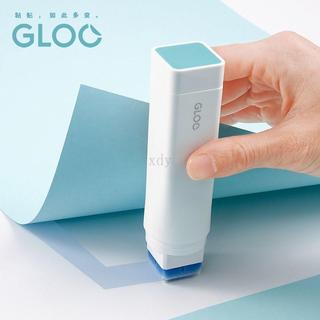 日本KOKUYO國譽GLOO直角固體膠便攜高粘度膠棒學生用手工膠水用品
