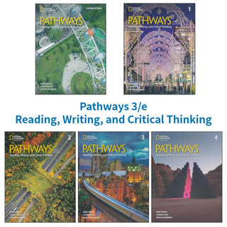 <麗文校園購>【Pathways 3/e】Reading, Writing, and Critical Thinking Students Book with the Spark platform (共5級)