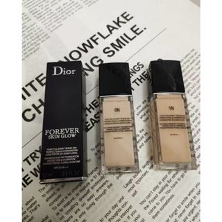每日精選好貨 Dior 迪奧 超完美持久柔霧粉底液 超完美持久柔光粉底液12ml 0N# 1N# 小樣試用裝