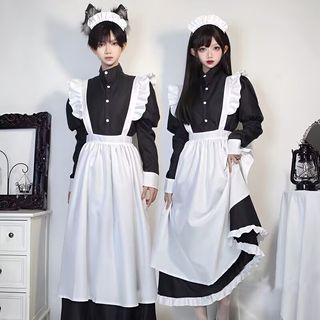 女僕裝男穿cosplay可愛日系洛麗塔蘿莉女裝大佬交叉女僕裝cos日常限時