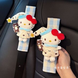 🌟台灣發貨🌟安全帶護肩帶 喵寧醬~汽車安全帶護肩套車載可愛kitty檔把裝飾保險帶保護套女