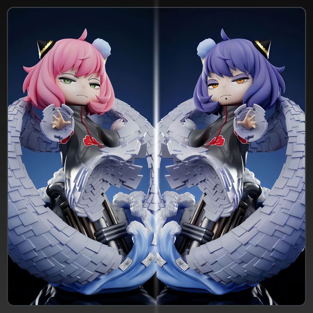 【間諜過家家】阿尼亞cos小南火影忍者小南間諜過家家GK擺件禮物手辦造型模型