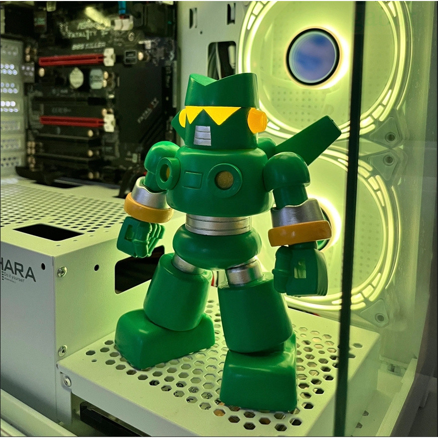 清倉 【蠟筆小新】 鋼達姆機器人 康達姆 鋼彈勇士 機器人 擺件 模型 公仔 大號 13cm