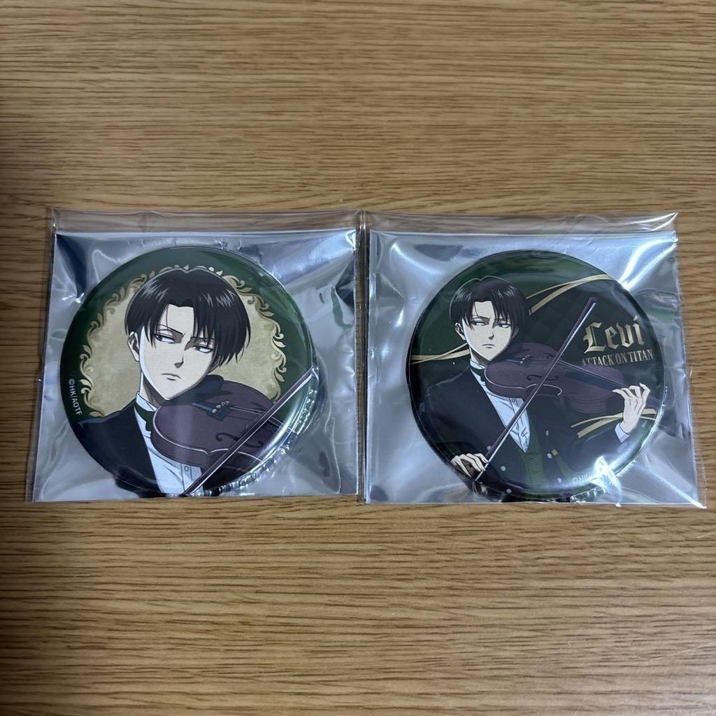 48H出貨🚚進擊的巨人日谷徽章四重奏小提琴利威爾吧唧清倉利威爾周邊椰耶耶耶