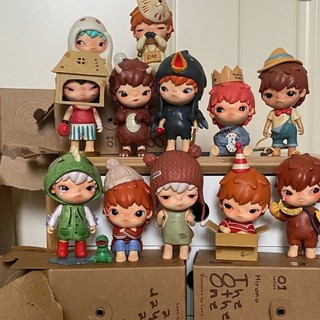 POP MART泡泡.瑪特 小野 hirono一代系列盲盒潮玩手辦擺件 禮物