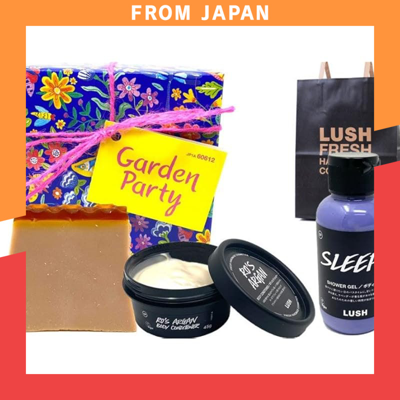 🇯🇵日本直送 LUSH 花園派對香氛護理禮盒 香皂沐浴露身體護理套組（附禮盒） 送禮 日本原裝 正品