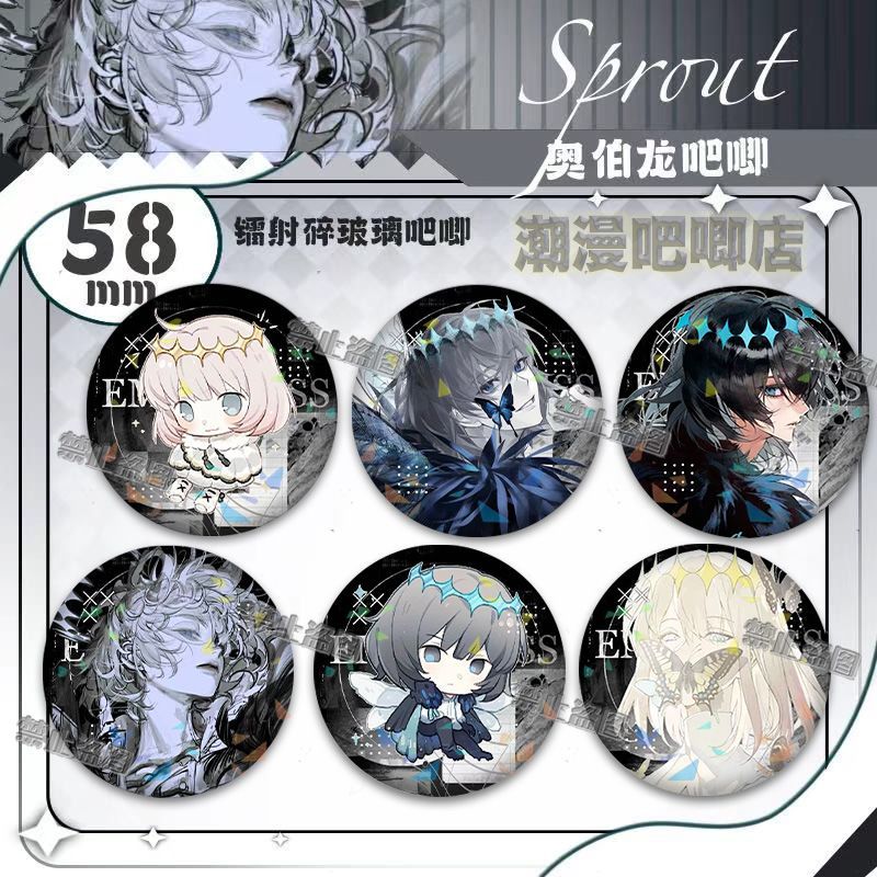 【市集精選】11.29📋熱款fgo奧伯龍潮流鐳射碎玻璃吧唧同人周邊精美禮物穀子物料