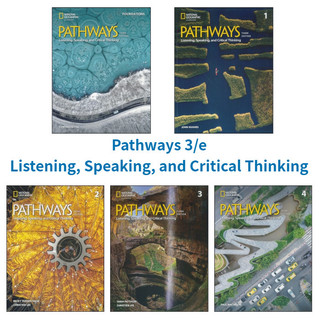 <麗文校園購>【Pathways 3/e】Listening, Speaking, and Critical Thinking Students Book with the Spark platform (共5級)