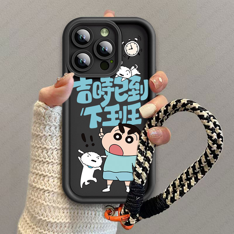 下班小新+掛繩 谷歌 Google Pixel 10 Pro XL 5G 9A 9 8 8A 7 7A 防摔 手機殼