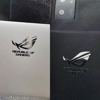 良品優選、、華碩ROG玩家國度裝飾金屬貼紙筆記本電腦裝飾貼潮流手機殼貼紙