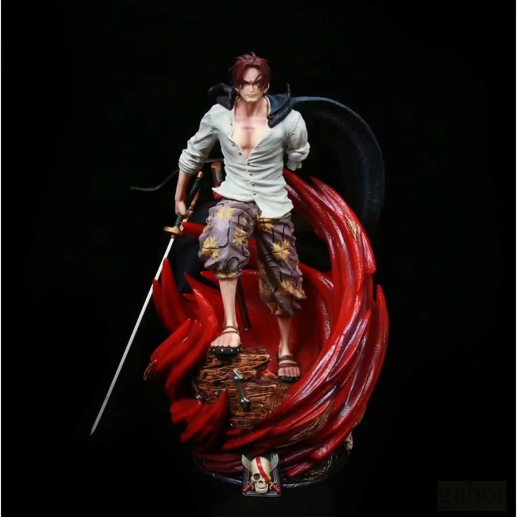 清倉 【海王 紅髮傑克】 四皇 香克斯 紅髮 傑克 GK 系列 紅髮 戰鬥 場景 雕像 彩盒 模型