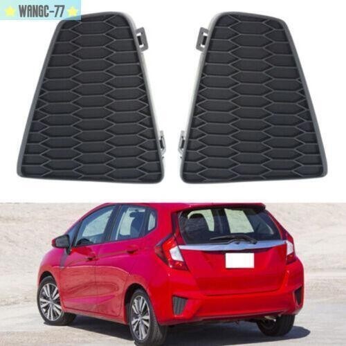 2PCS Rear For Honda Fit 2015-2017 Bumper Grille Rear Bumper 