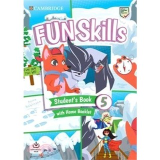 <麗文校園購>Fun Skills Level 5 Student's Book and Home Booklet with Online Activities 9781108657259