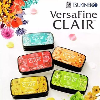 日本月貓速幹型細節印臺/彩色印泥手帳Tsukineko VersaFine CLAIR