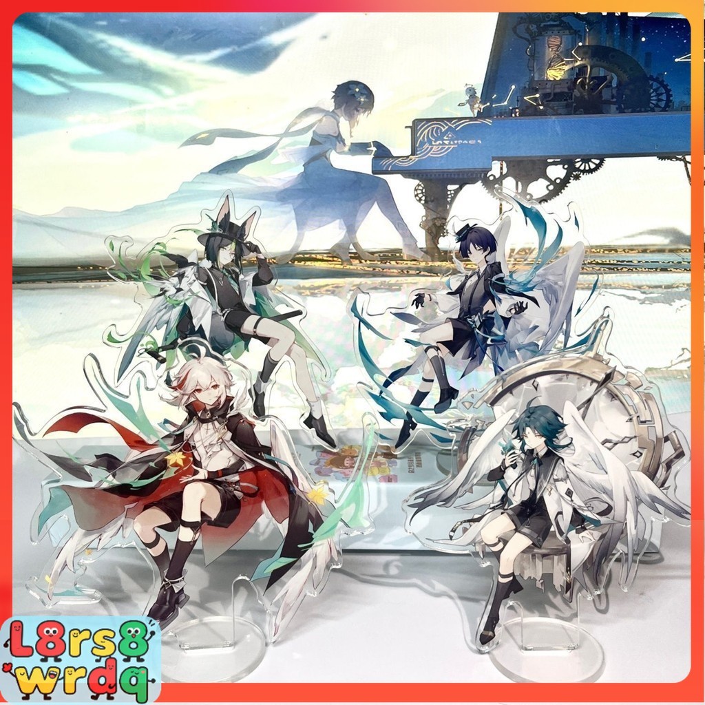 🔥臺灣出貨🔥原神周邊原神魈楓原萬葉提納里散兵多角色夾層亞克力周邊立牌桌面擺件禮品